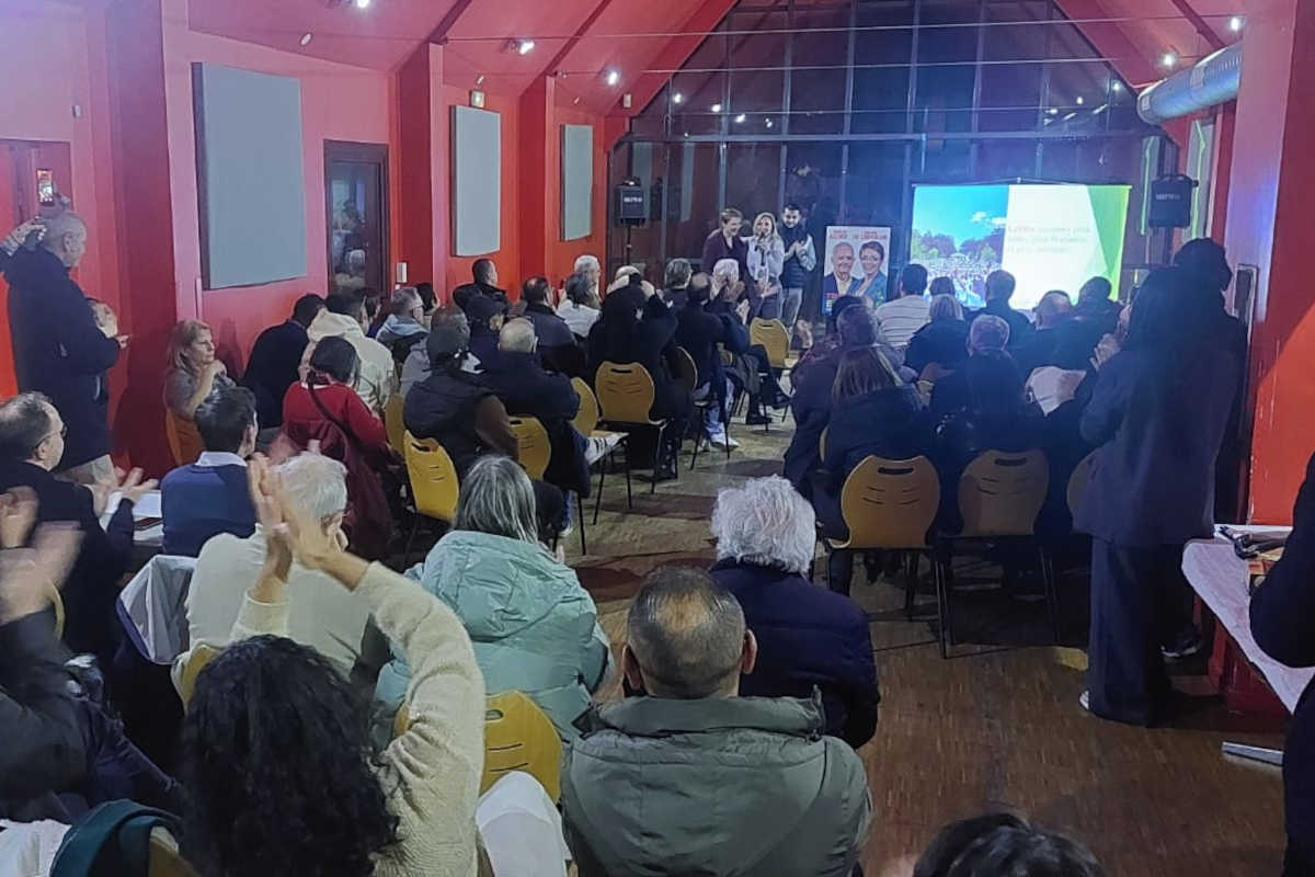 A la réunion organisée au Vieux-Pays.